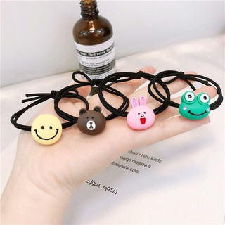 Set 10 dây cột tóc hình thú mẫu mới siêu hot