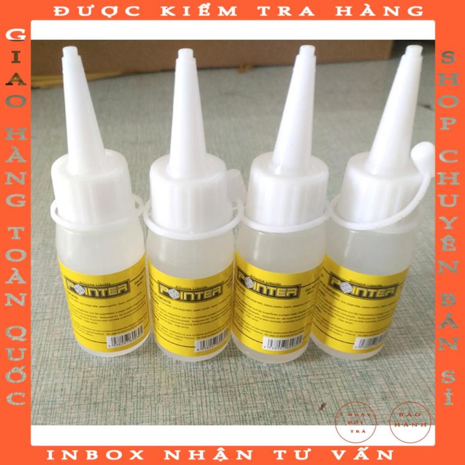 Keo silicone keo siliglue 30ml không màu và không mùi làm đồ thủ công, DIY, handmade có thể dán giấy, vải, gỗ duongmy