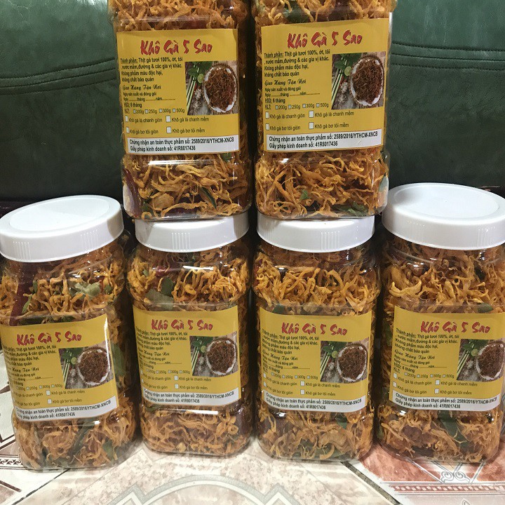 KHÔ GÀ LÁ CHANH LOẠI MỀM VỊ VỪA ĂN 1KG | BigBuy360 - bigbuy360.vn