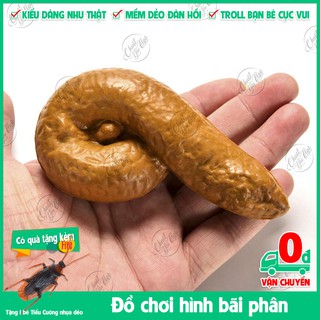 hot hot hot Cục shit dẻo đồ chơi hình bãi phân thư giản troll bạn bè cực chất