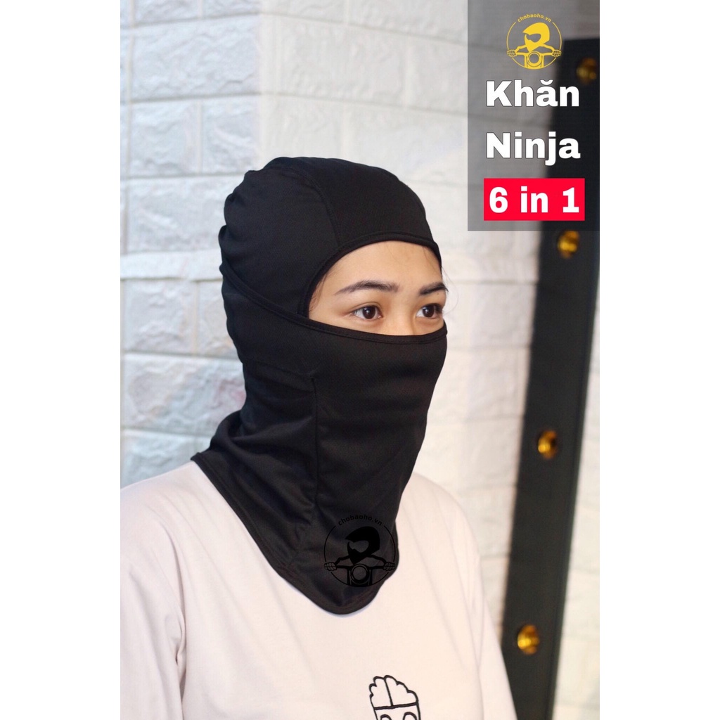 Khăn Trùm Đầu Ninja Trơn MZ 6in1 - Thailand