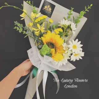 Bó hoa hướng dương - Quà tặng người thân yêu - Hoa lụa