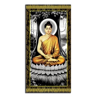 Tranh phật thích ca, tranh dán tường phật thích ca mâu ni  vst-06