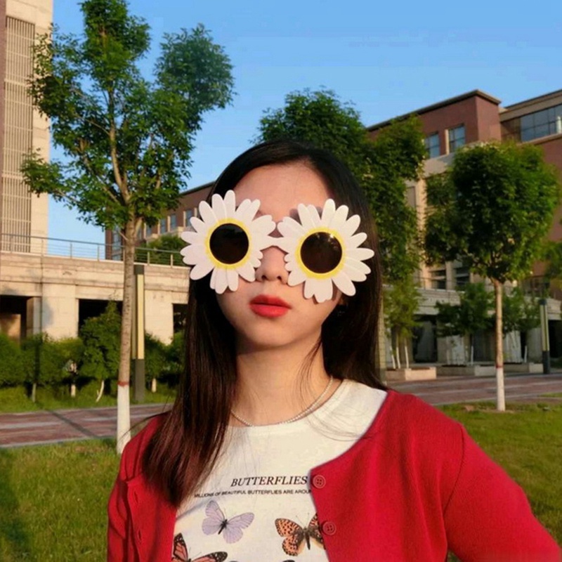Kính Mát Hình Hoa Cúc Vui Nhộn Cho Tiệc Sinh Nhật