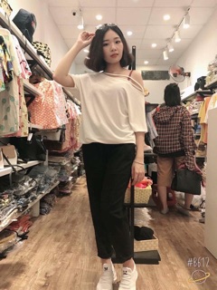 Quần baggy thô