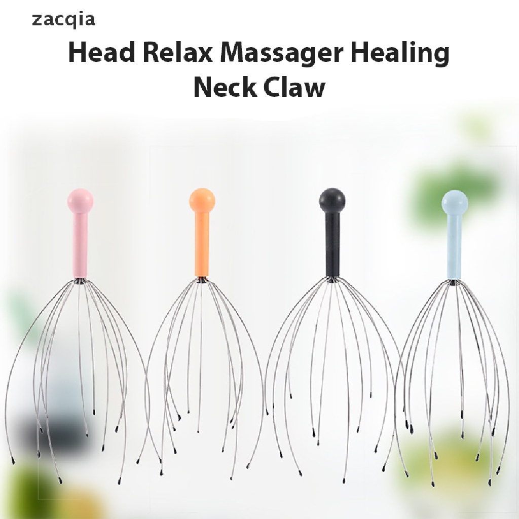 [Hàng mới về] Dụng cụ massage đầu/ cổ giảm đau thư giãn kiểu bạch tuộc tiện dụng