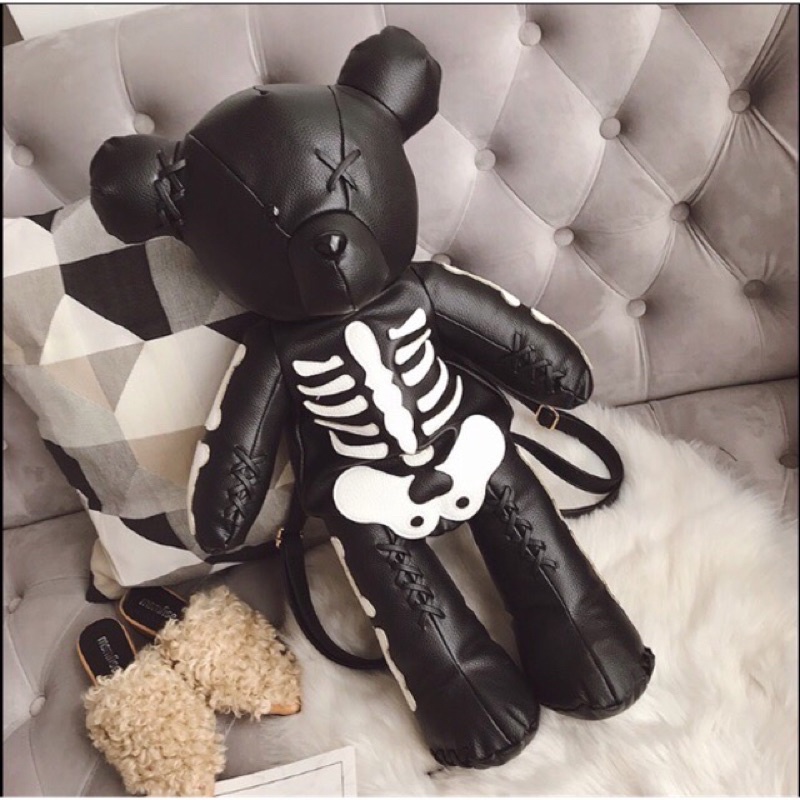 Balo gấu da size chuẩn 110cm, thích hợp chụp hình, đi chơi, đi dã ngoại