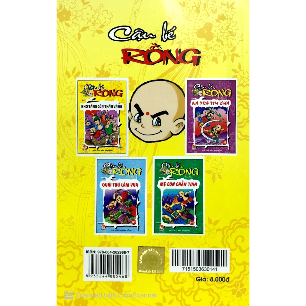 Sách - Cậu Bé Rồng Tập 141 - Kho Tàng Của Thần Vàng