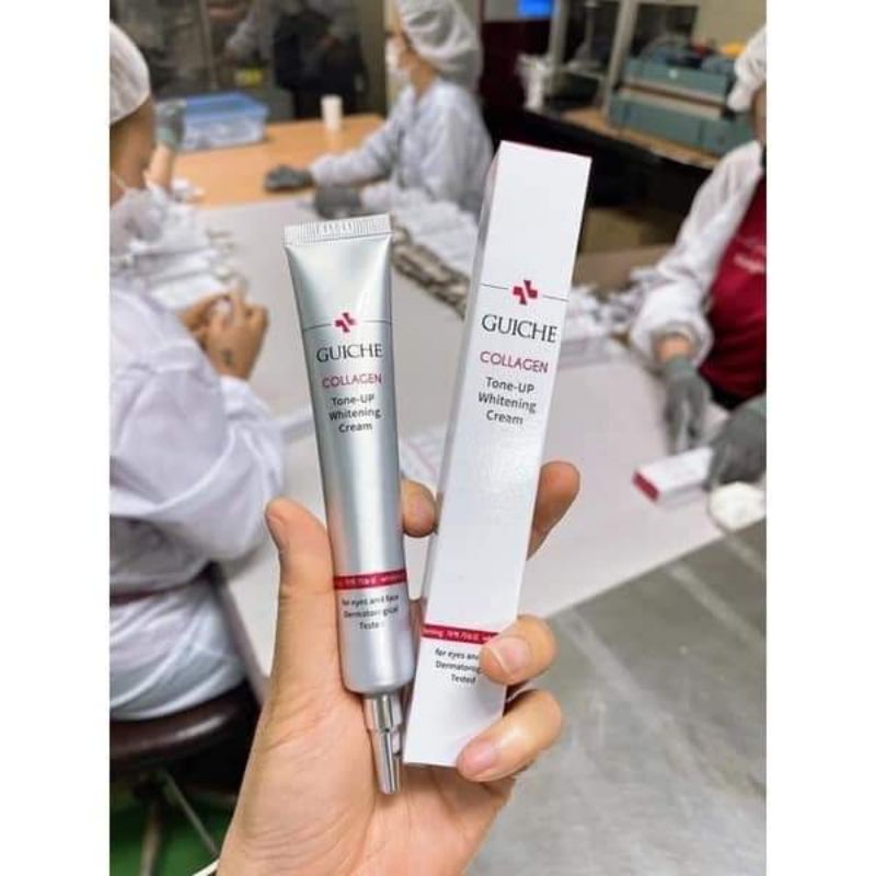 Kem hạn chế Nám Guiche colagen tone up whitening cream Hàn Quốc
