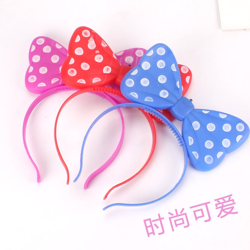 Bán Sỉ Băng Đô Nơ Có Đèn LED Phát Sáng Dành Cho Trẻ Em
