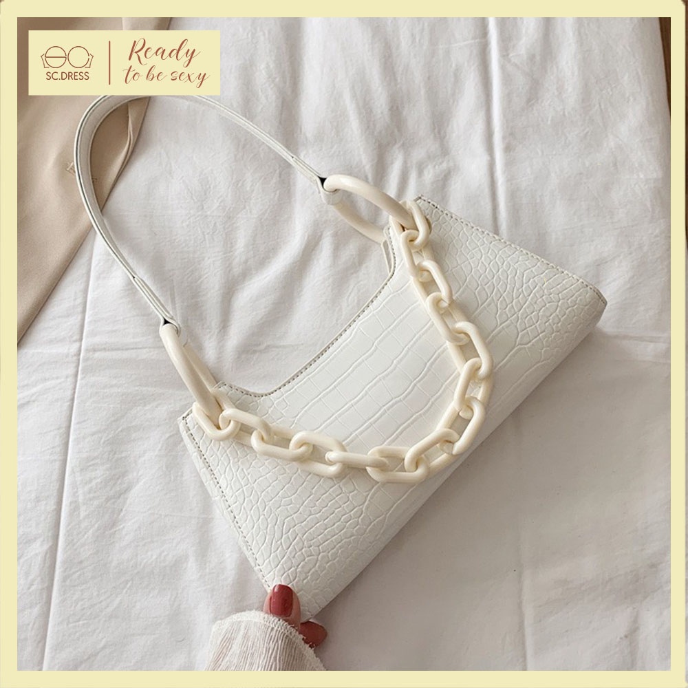 ( SẴN ) Túi Da Đeo Kẹp Nách Phong Cách Hàn Quốc Retro Thời Thượng 2020 | BigBuy360 - bigbuy360.vn