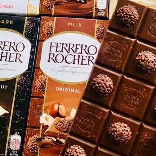 Socola Ferrero Rocher thanh 90g (4loại)