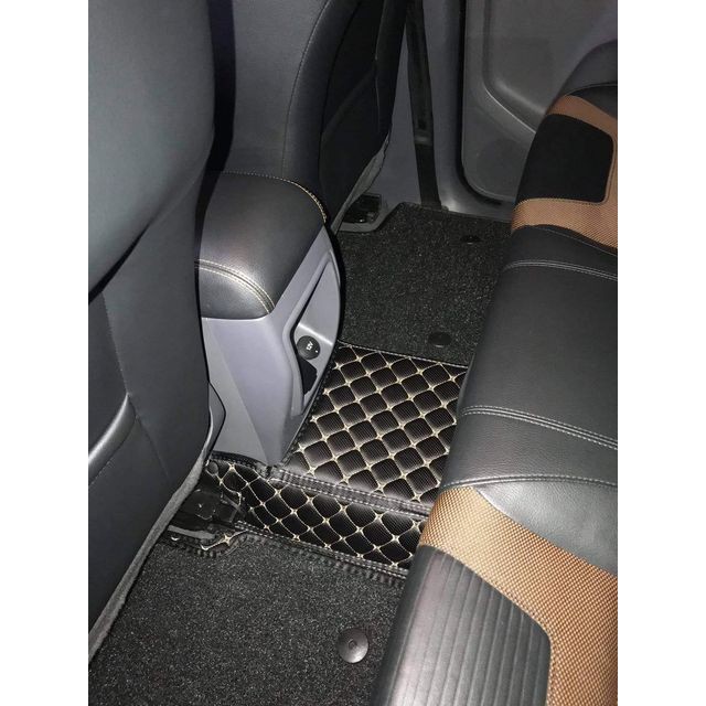 Thảm lót sàn ô tô 5D 6D Toyota Fortuner 2009 - 2021 không mùi chống nước trải kín sàn xe