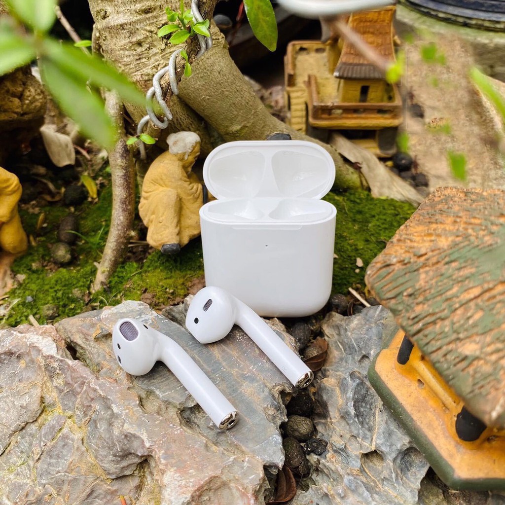 Tai nghe Bluetooth Airpod 2 Hổ Vằn Louda 1562M không dây 2021,pin cực trâu,mic đàm thoại sắc nét,định vị,đổi tên full | BigBuy360 - bigbuy360.vn