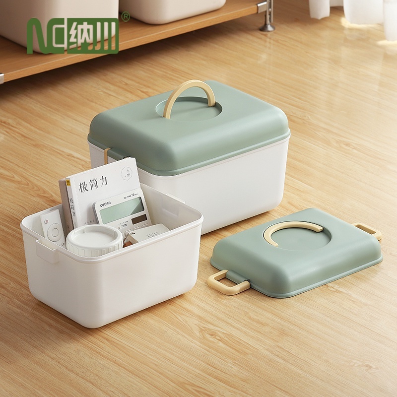 Hộp đựng đồ có quai xách hộp nhựa đựng đồ hộp đựng đồ đa năng hộp đựng đồ trang sức NaChuan