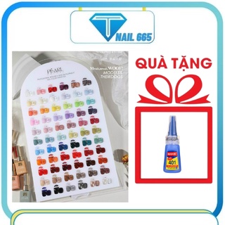 Sơn móng tay gel , Sét sơn móng tay gel 66 màu chính hãng tặng bảng màu , base , top