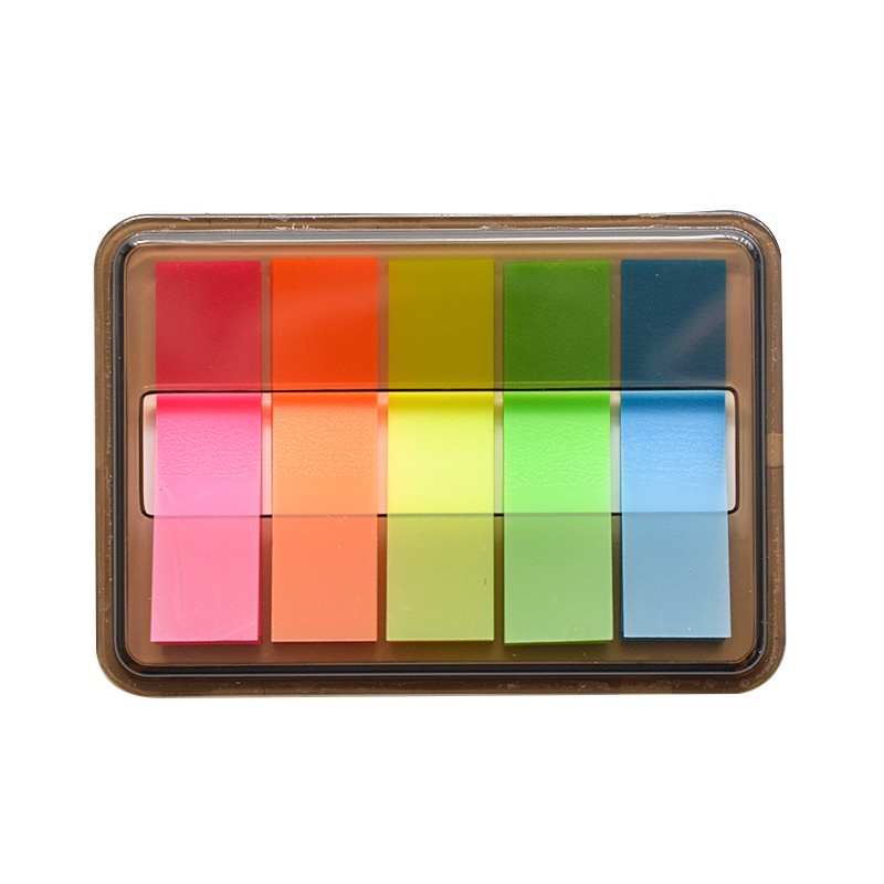 1 Miếng Giấy Dán Ghi Chú Màu Dạ Quang Loại C6779