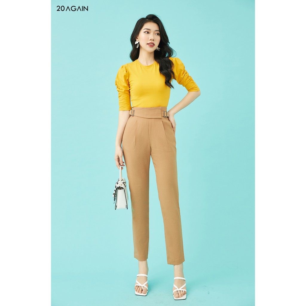 Quần Baggy 2 Túi Sườn 20AGAIN QGA1317