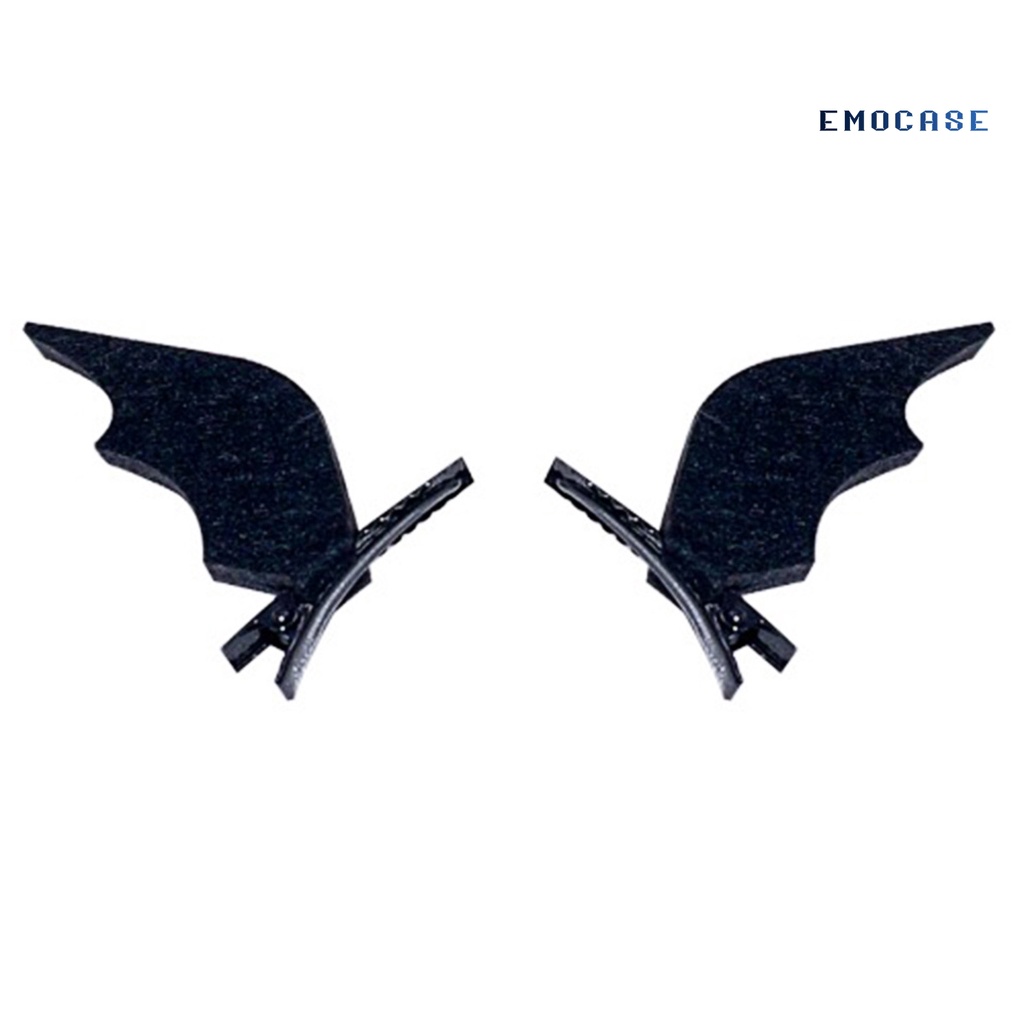 2 Kẹp Tóc Hình Đôi Cánh Dơi Chống Trượt Hóa Trang Dự Tiệc