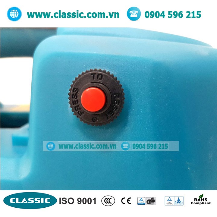 Máy rửa xe áp lực cao Classic 1400w mã CLA-1400 Tự hút nước khỏe