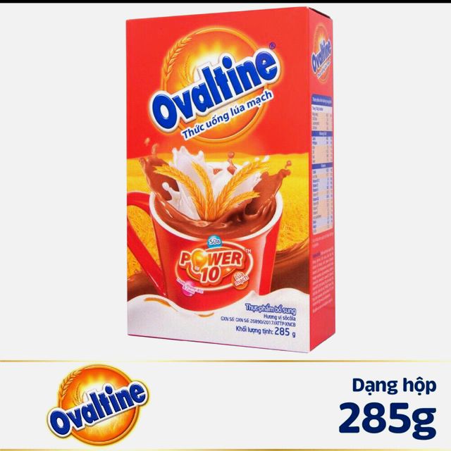 Ovaltine hộp giấy 285g