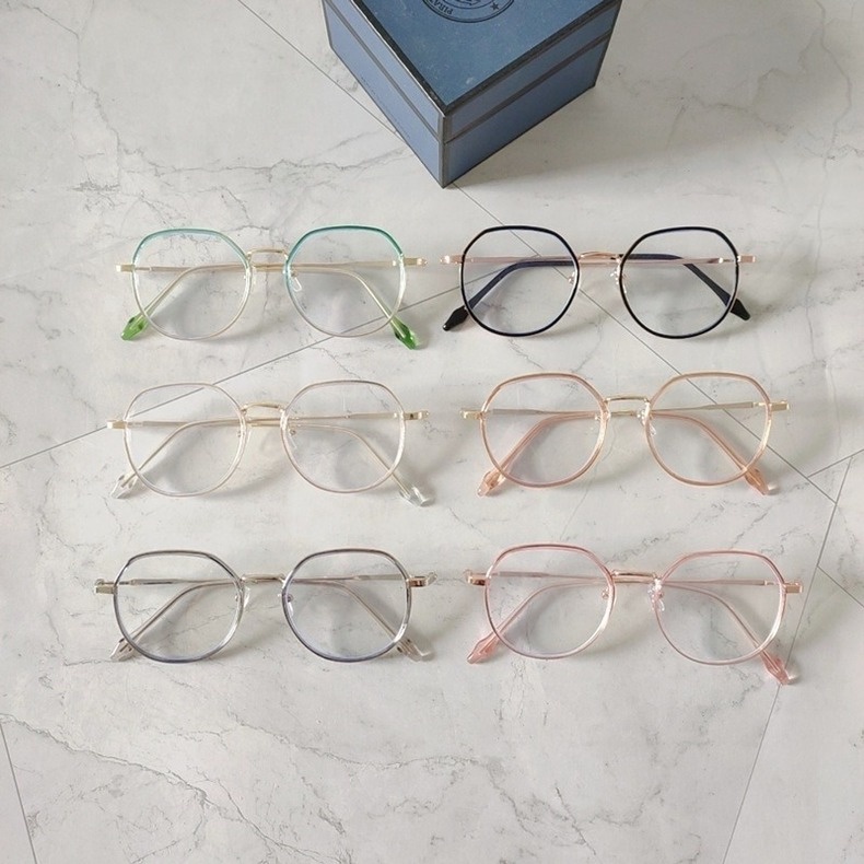 Mắt kính chống bức xạ máy tính TR90 thời trang cổ điển
