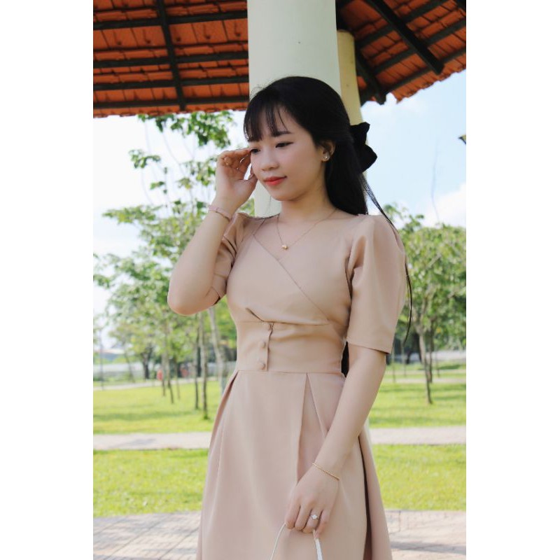 Đầm Công Sở Cao Cấp Có Size M-L-XL ( ẢNH THẬT )