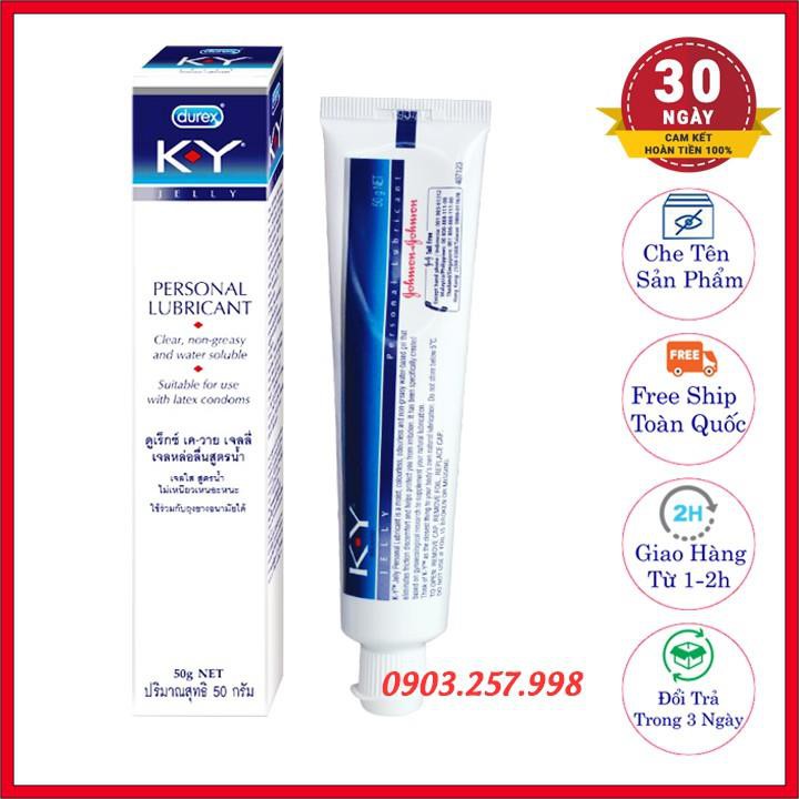 Gel Bôi Trơn Durex KY 50g Hàng Chính Hãng(Free Ship), Chống Xuất Tinh Sớm, Kéo Dài Thời Gian