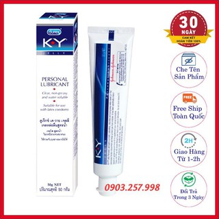 Gel Bôi Trơn Durex KY 50g Hàng Chính Hãng(Free Ship), Chống Xuất Tinh Sớm, Kéo Dài Thời Gian