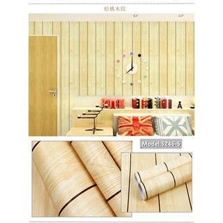 10m giấy decal có keo sẵn giả vân gỗ