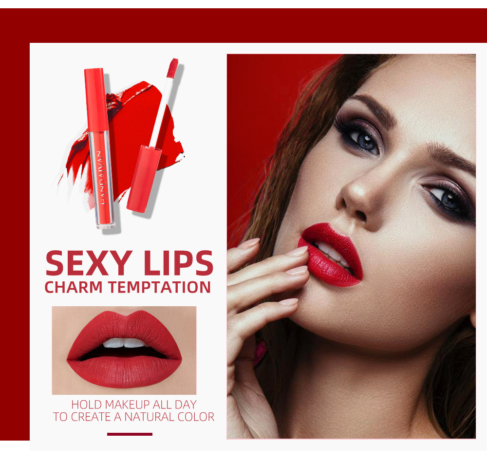 (Hàng Mới Về) Set 7 Son Kem Lì Lâu Phai Handaiyan Nhiều Màu Sắc Thời Trang | BigBuy360 - bigbuy360.vn