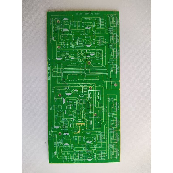 Bo pcb 8 sò liền nguồn công suất 800w × 2kênh