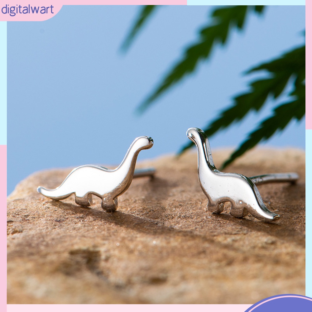 Đôi Bông Tai Hình Khủng Long Mini Dễ Thương Cho Nữ