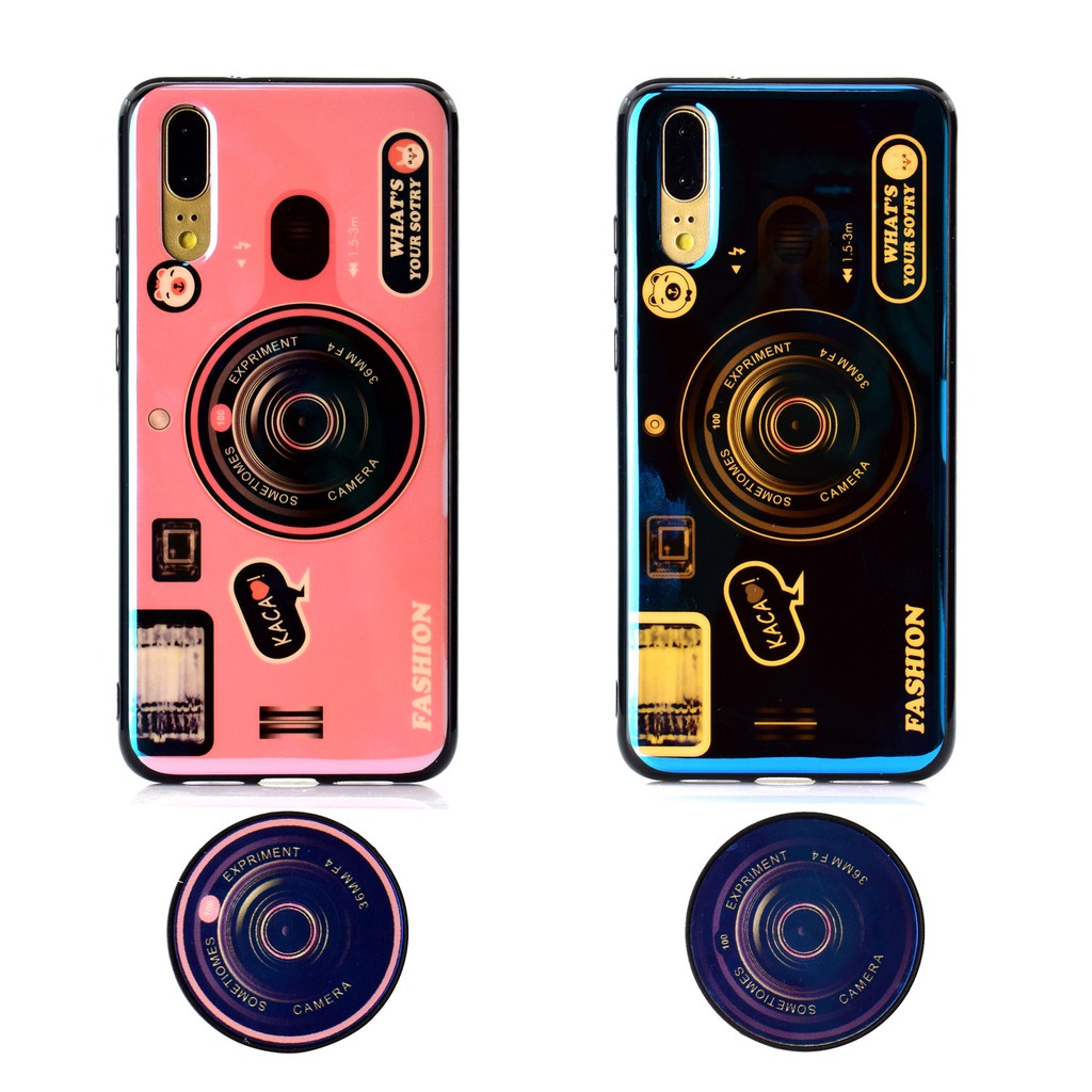Samsung A70 A50 A40 A30 A10 A20 A10 A40 J4 M10 M20 A9 2018 IMD Blue Ray Camera Phone Cases With Stand Holder | BigBuy360 - bigbuy360.vn