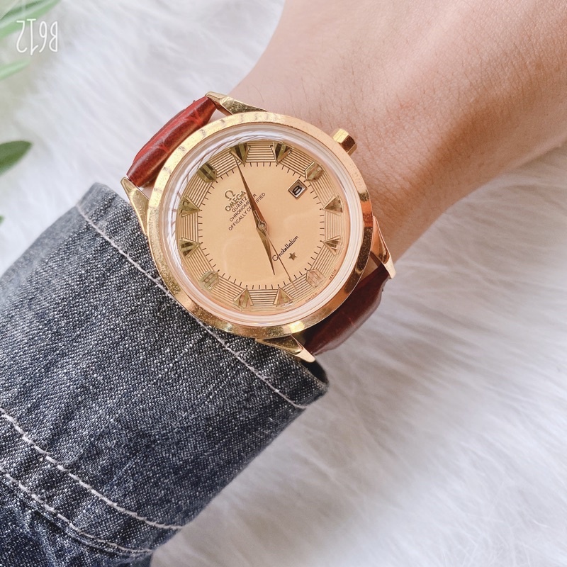 Đồng Hồ Nam❤️FREESHIP❤️ Dây da OMG Siêu Phẩm Không Thể Thiếu - BH 12 Tháng (Omega)