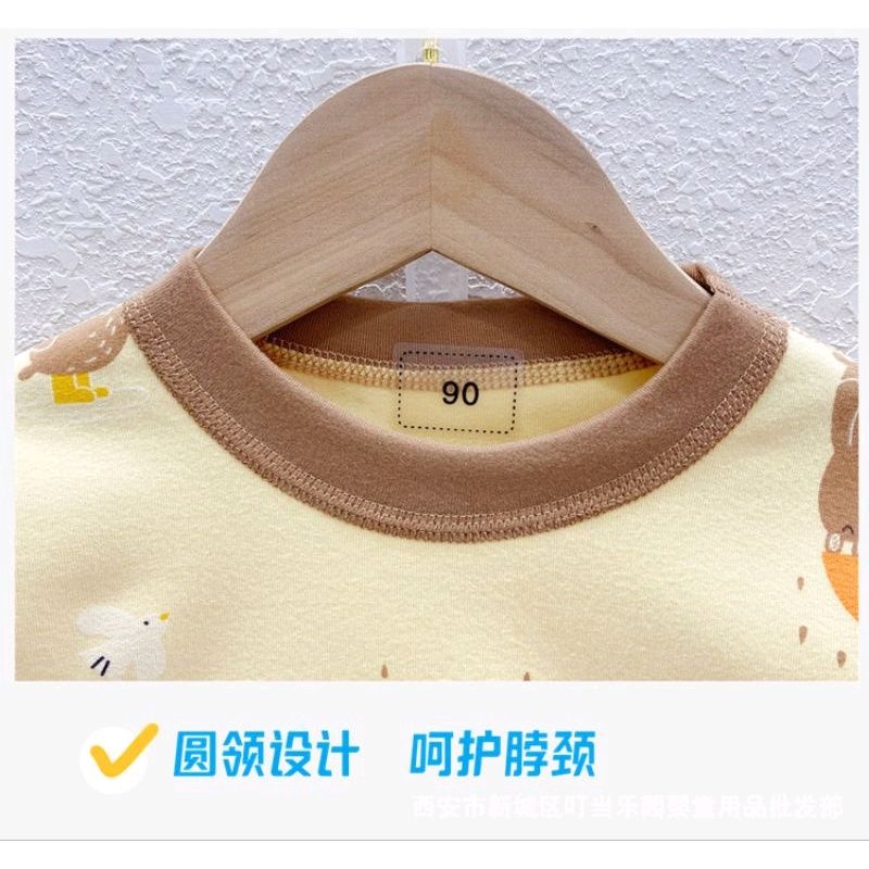 Link1 có Link2 12- 20kgBộ mặc nhà Nỉ nhung dày ấm thu đông cho bé trai bé gái  hàng  cao cấp dày ấm