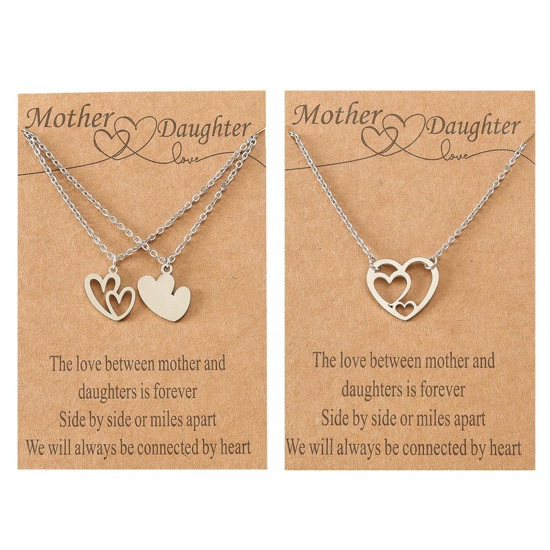 Vòng cổ Mặt Trái Tim Bằng Thép Không Gỉ Cá Tính