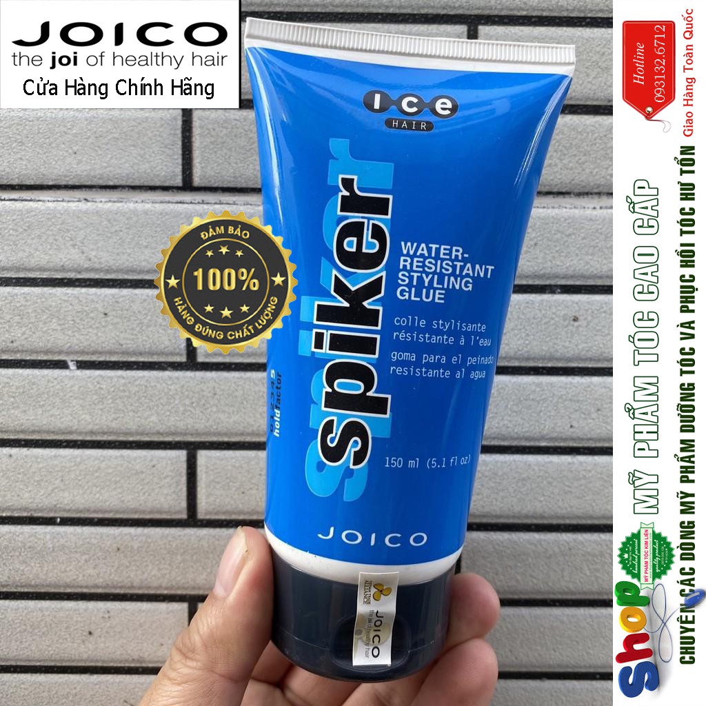 ✅ Hàng_Chính_Hãng_100%✅Gel tạo kiểu Joico Spiker giữ nếp tóc siêu cứng ( độ cứng 5/5)