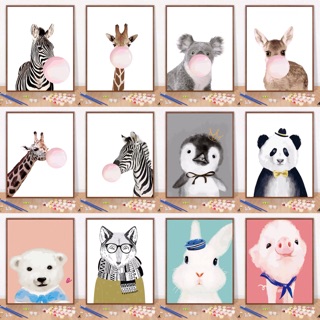 [ORDER] - VIDEO - TRANH SƠN DẦU TỰ TÔ MẪU "CUTE"