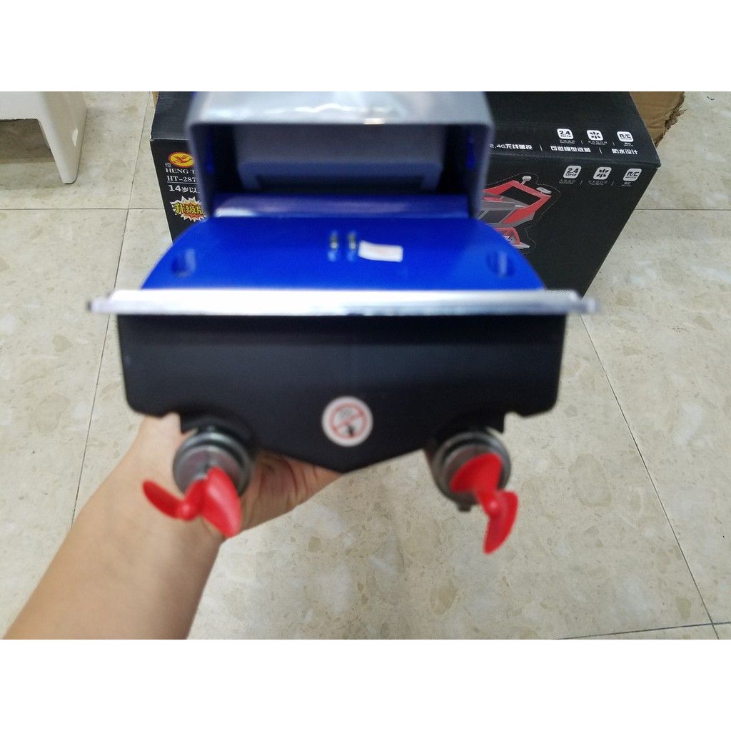 Tàu quân sự police biển dài 42cm sóng 2.4ghz thiết kế siêu đẹp