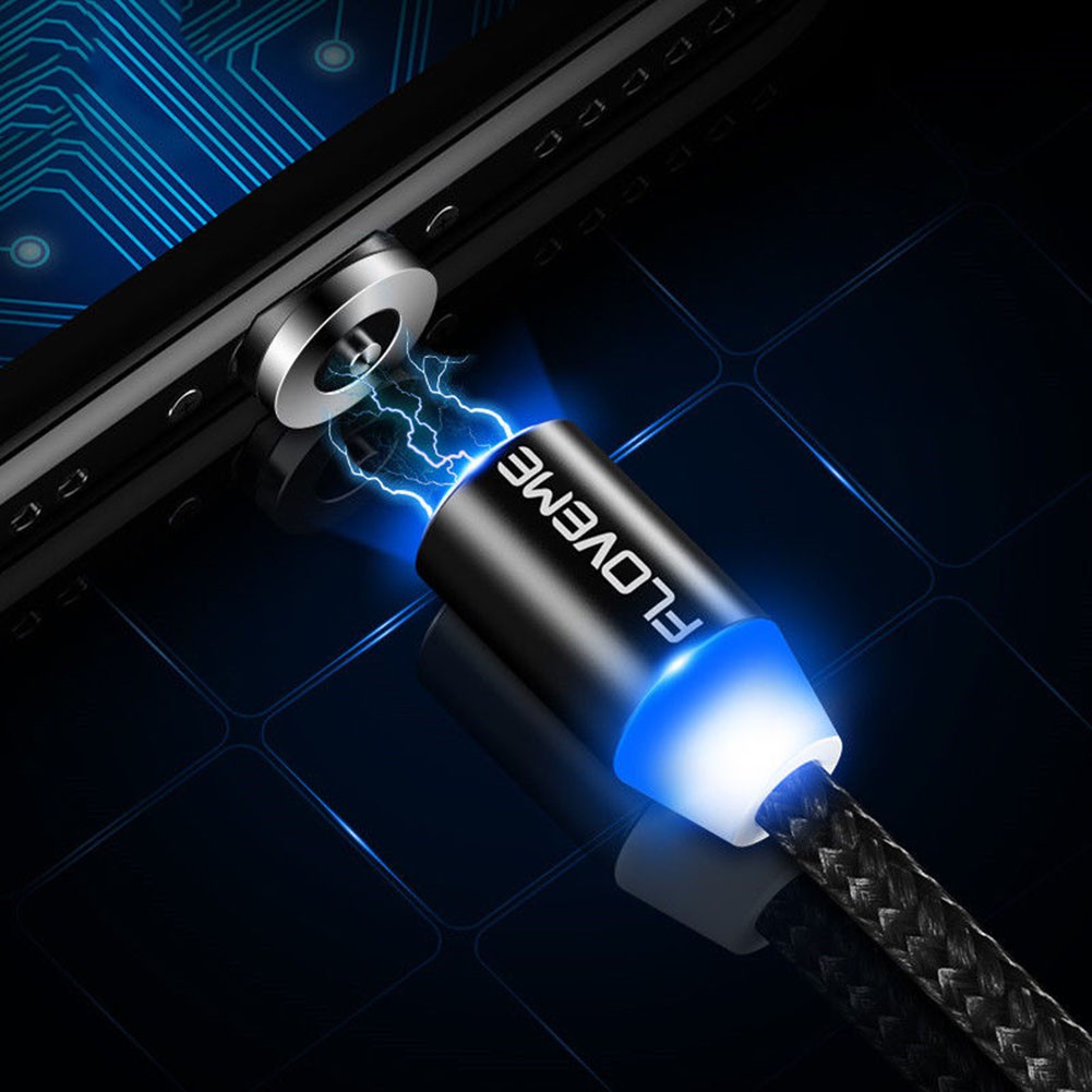 Giắc nam châm cổng Micro USB/Type-C/iOS tùy chọn cho cáp sạc từ tính