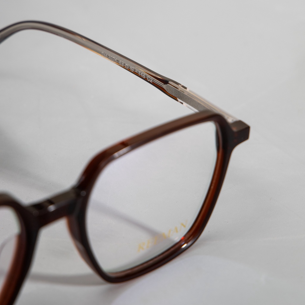Gọng kính mắt nam nữ thời trang EYE PLUS mắt vuông to Reeman-2024