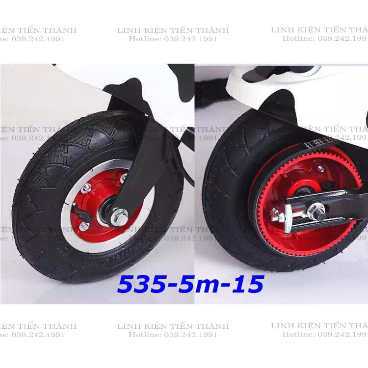 Dây Curoa Xe Điện Escoter 535-5M-15 Chính Hãng