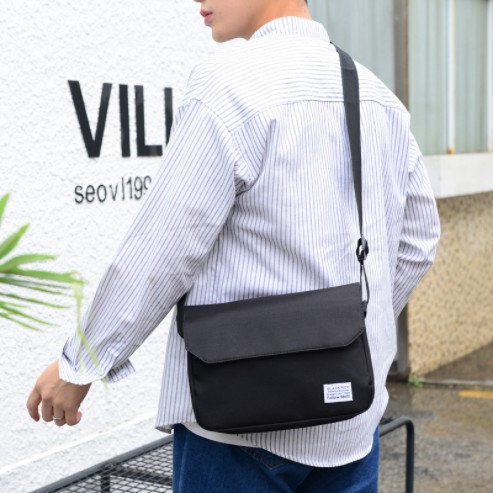 Túi đeo chéo nam Unisex Messenger phong cách Street Wear vải canvas bền đẹp TC87