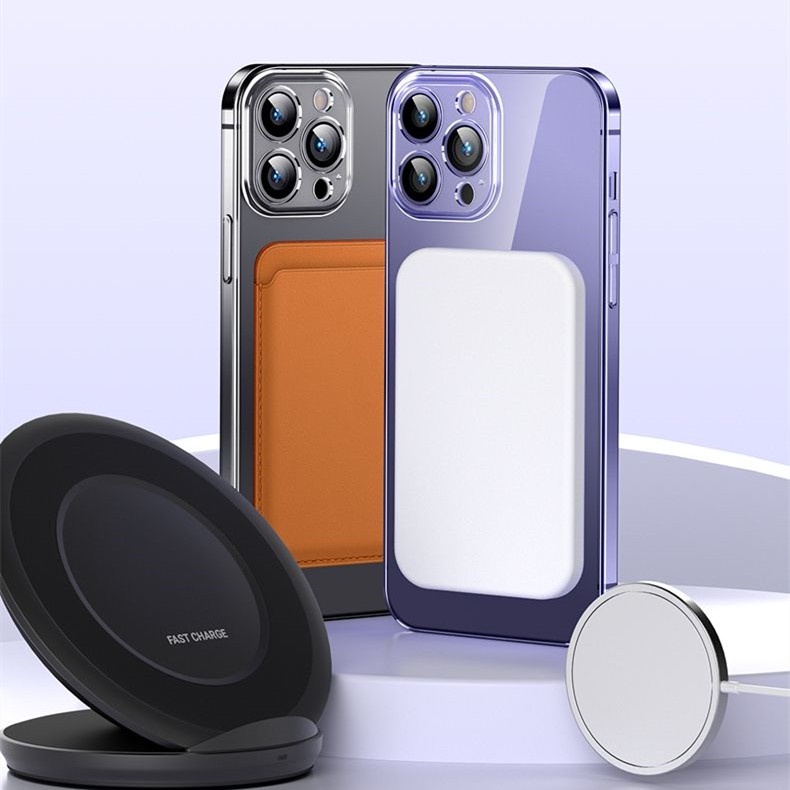 Ốp Điện Thoại Silicone Mềm Trong Suốt Chống Sốc Từ Tính Cho iPhone 14 Pro MAX 14 Plus 11 Pro MAX 12 13 Pro MAX