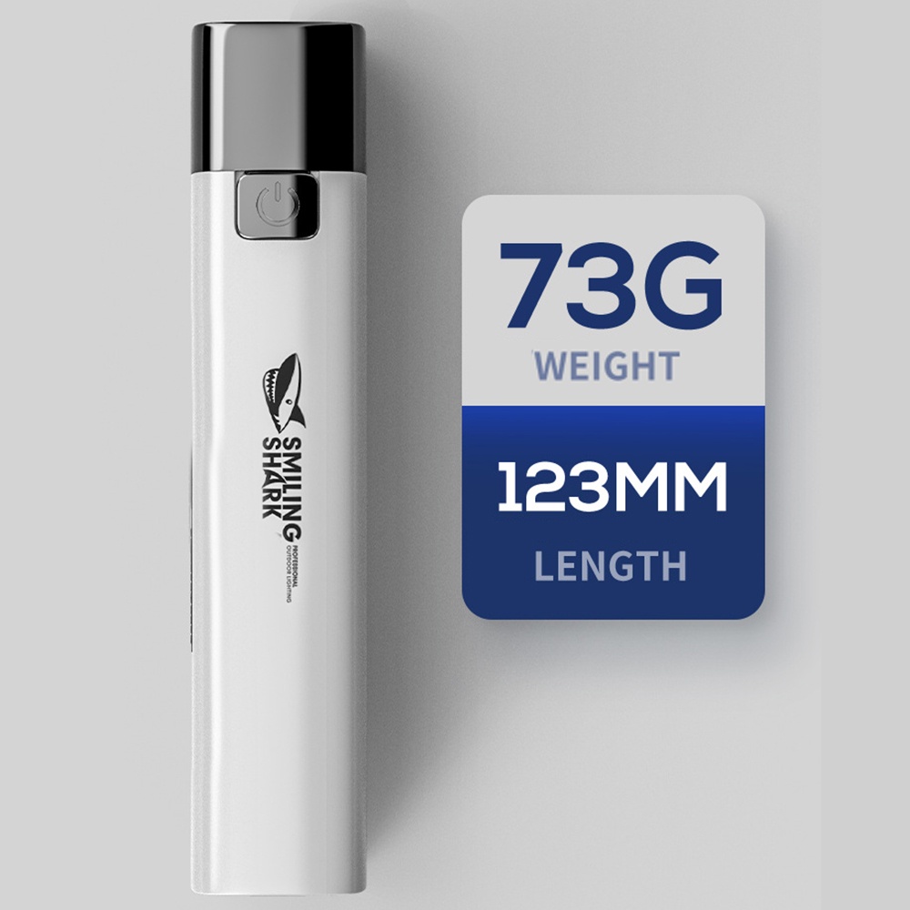 Đèn pin led VIRWIR siêu sáng 2 trong 1 3 chế độ sáng có thể sạc lại