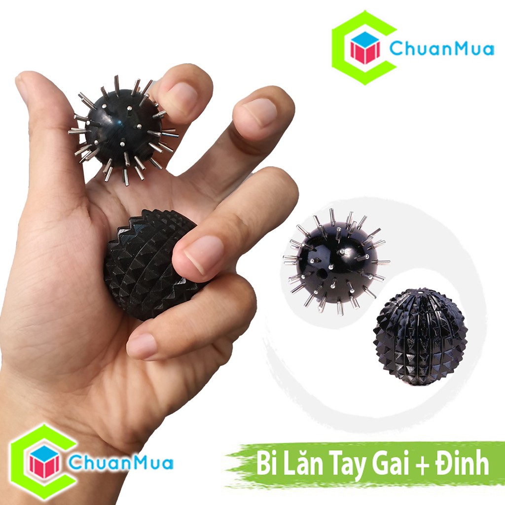 2 Quả Bi Lăn Tập Tay Giảm Căng Thẳng Giải Tỏa Ức Chế - Dụng Cụ Diện Chẩn