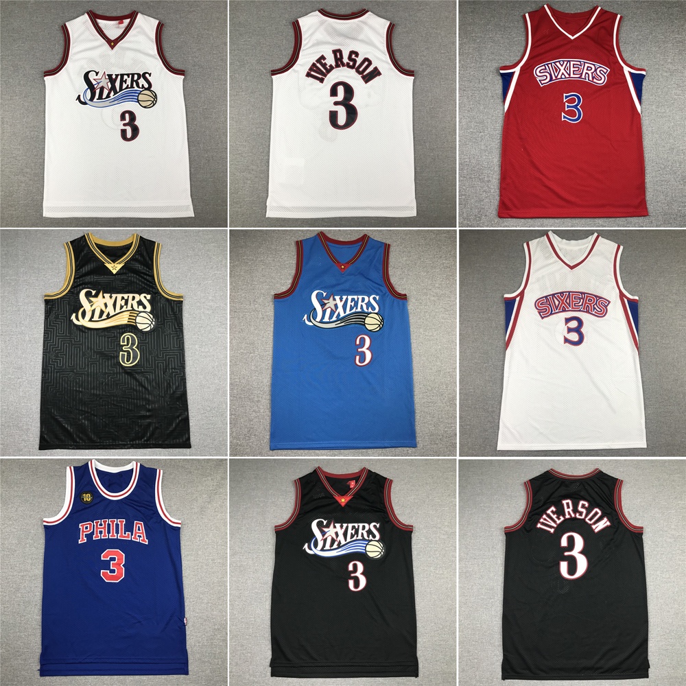 Áo bóng rổ Nba Philadelphia 76ers no 3