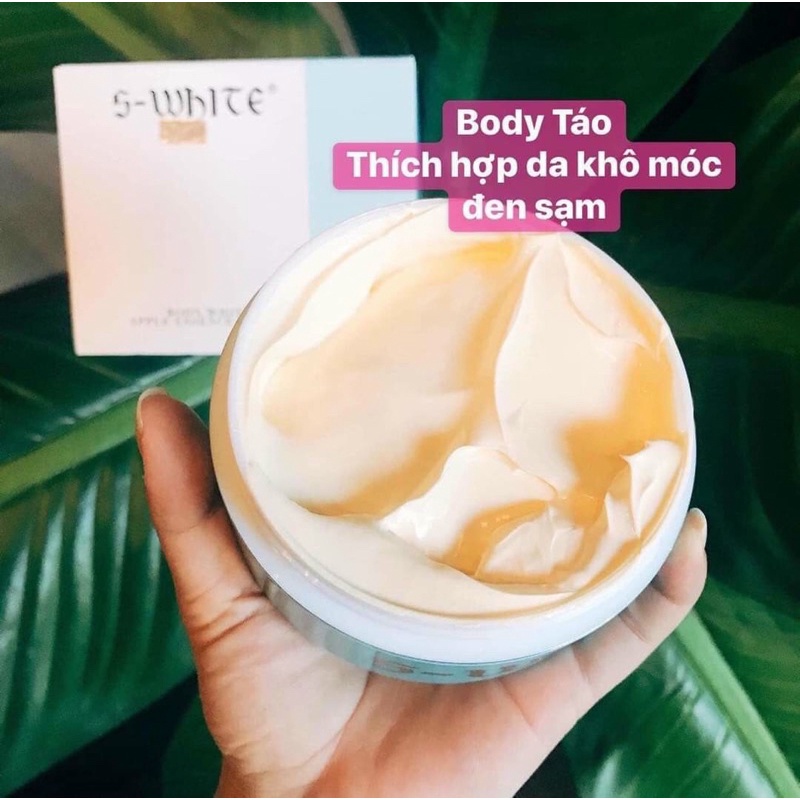 Kem body táo dưỡng mềm da Swhite