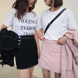 Set Áo khoác + Chân váy ulzzang